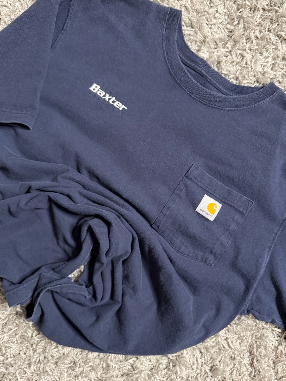 Carhartt Blue Pocket Shirt